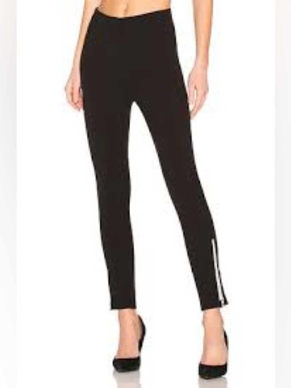 rag & bone Simone Zipper Pant in Black